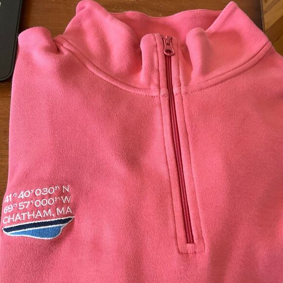 Vineyard Vines Men’s XXL Salmon Quarter Zip Chatham Pullover. Preppy - Picture 12 of 12